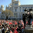 Protesta en Madrid