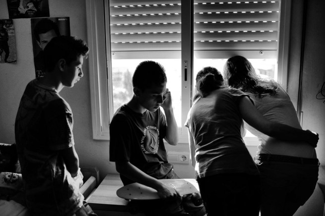 Una familia española, a punto de ser desahuciada (The New York Times)